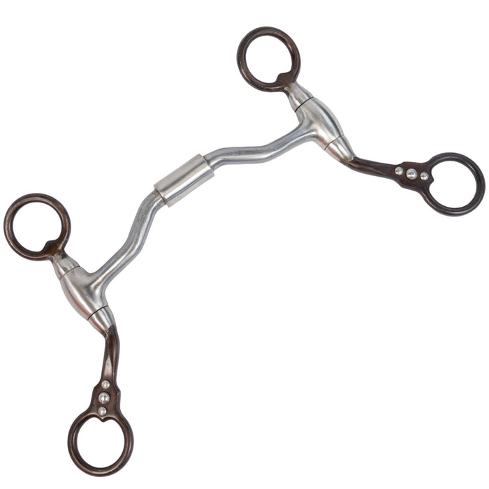 Cowboy Tack Short Shank Hinged Futurity Bit