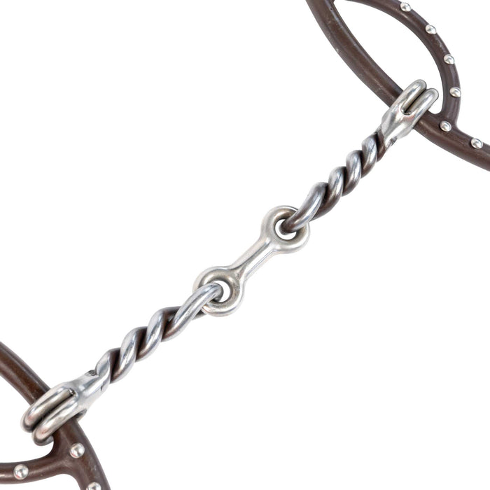 Aime Sliding Gag Twisted Dog Bone Bit