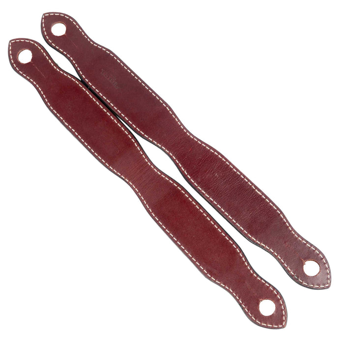 Teskey's Basket Stamped Slobber Straps Tack - Reins Teskey's
