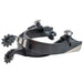 Metalab Black Satin Ladies Roping Spur Tack - Spurs Partrade