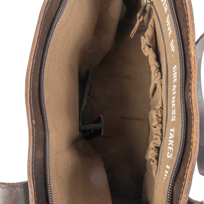 STS Ranchwear Bandera Chocolate Simple Tote Bag