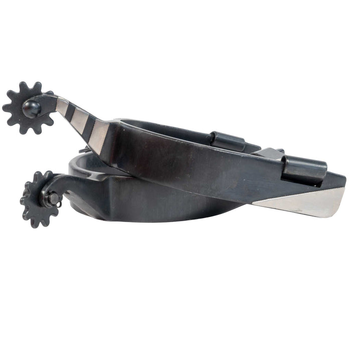 Metalab Black Satin Ladies Roping Spur Tack - Spurs Partrade