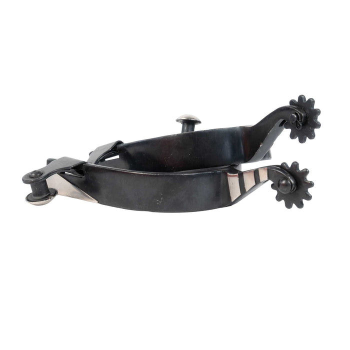 Metalab Black Satin Ladies Roping Spur Tack - Spurs Partrade