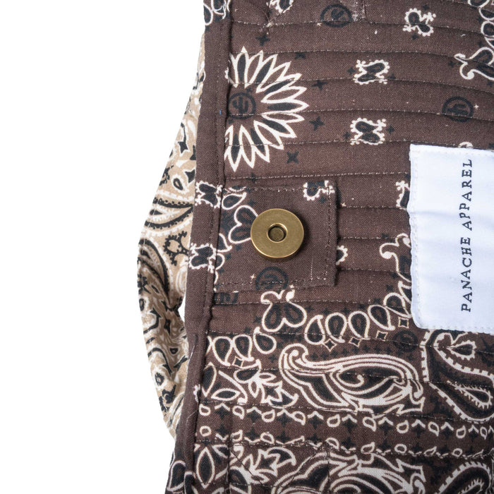 Tan Bandana Tote Bag