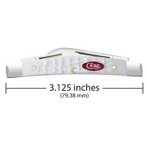 Case White Synthetic Standard Jig Small Congress Knives W.R. Case   