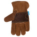 Kinco HydroFlector™ Water-Resistant Premium Suede Cowhide Driver with Double-Palm For the Rider - Gloves Kinco