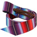 Mustang Fashion Print 6' Nylon Latigo Tie Strap Tack - Saddle Accessories Mustang Serape