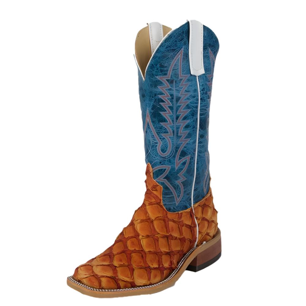 Anderson Bean Men's Cognac Matte Big Bass Boot - Teskey's Exclusive MEN - Footwear - Exotic Western Boots Anderson Bean Boot Co.