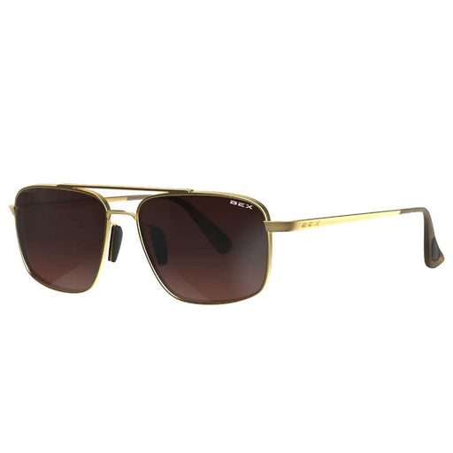 BEX Accel Sunglasses ACCESSORIES - Additional Accessories - Sunglasses Bex Sunglasses Gold/Brown/Silver