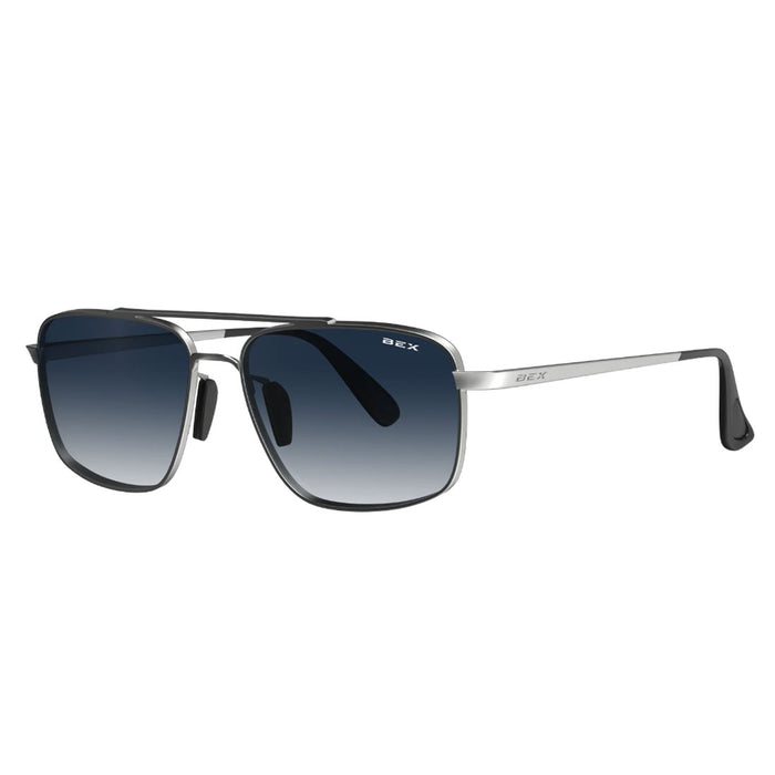 BEX Accel Sunglasses ACCESSORIES - Additional Accessories - Sunglasses Bex Sunglasses Silver/Sapphire