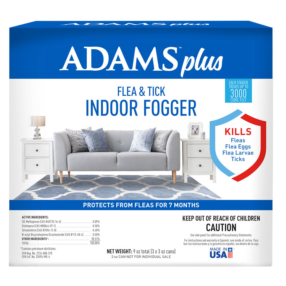 Adams Flea & Tick Indoor Fogger Barn Supplies - Pest Control Adams   