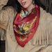 Fringe Scarves "Always Saddle Your Own Horse" Long Wild Rag ACCESSORIES - Additional Accessories - Wild Rags & Scarves Fringe Scarves   