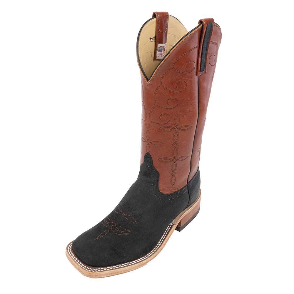 Black bean boots top