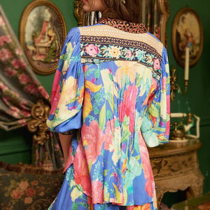 Aratte Royal Bloom Shirt WOMEN - Clothing - Tops - Long Sleeved Aratta   