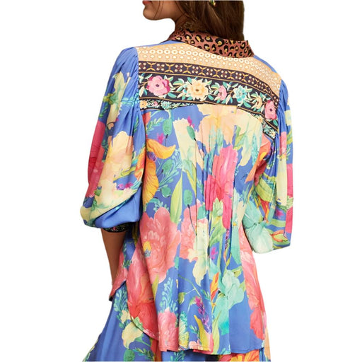 * Aratte Royal Bloom Shirt - FINAL SALE WOMEN - Clothing - Tops - Long Sleeved Aratta
