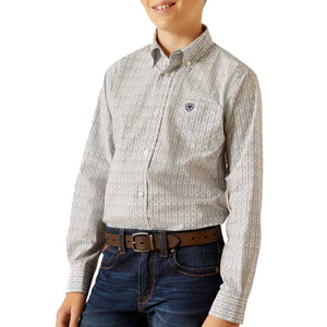 Ariat Boy's Reign Classic Fit Shirt KIDS - Boys - Clothing - Shirts - Long Sleeve Shirts Ariat Clothing   