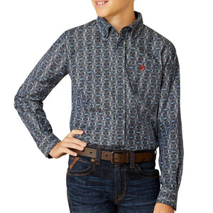 Ariat Boy's Rochard Classic Fit Shirt KIDS - Boys - Clothing - Shirts - Long Sleeve Shirts Ariat Clothing   