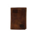 Ariat Distressed USA Flag Trifold Wallet MEN - Accessories - Wallets & Money Clips M&F Western Products   