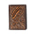 Ariat Feather Embossed Tri-Fold Wallet MEN - Accessories - Wallets & Money Clips M&F Western Products   