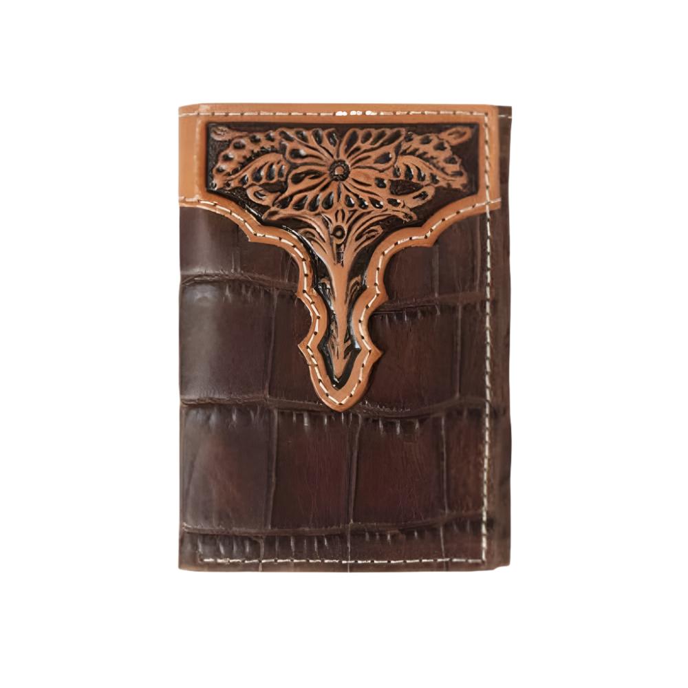 Ariat Ariat Shield Cartera Rodeo Con Superposición Perforada | Envío gratis Ariat Ariat Shield Cartera Rodeo Con Superposición Perforada | Envío gratis