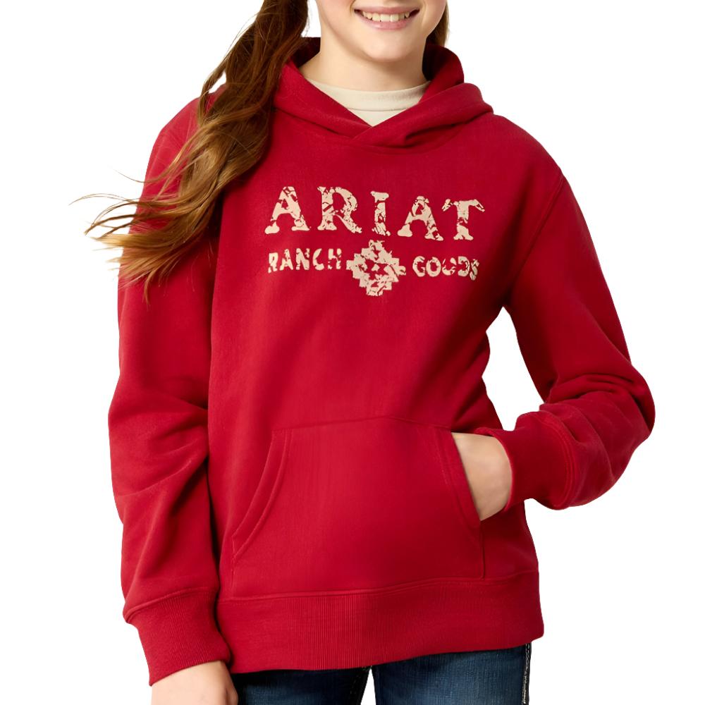 Ariat Girl's Ranch Goods Hoodie KIDS - Girls - Clothing - Sweatshirts & Hoodies Ariat Clothing   