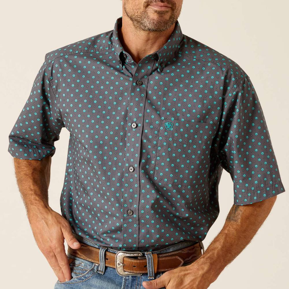 Ariat Men's Johnnie Shirt MEN - Clothing - Shirts - Short Sleeve Shirts Ariat Clothing   