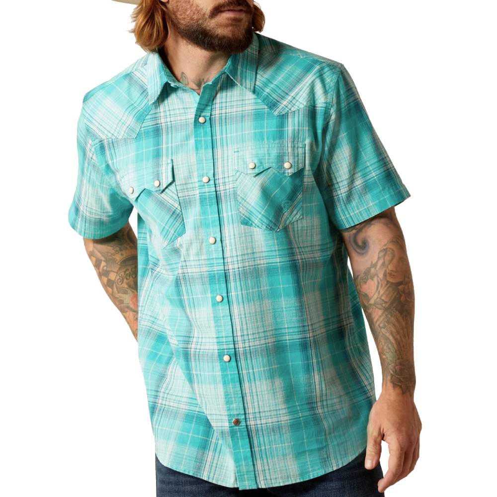 Ariat Men's Haddon Retro Fit Shirt MEN - Clothing - Shirts - Short Sleeve Shirts Ariat Clothing   