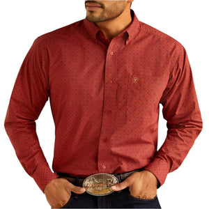 Ariat Men's Sanders Classic Fit Shirt MEN - Clothing - Shirts - Long Sleeve Shirts Ariat Clothing   