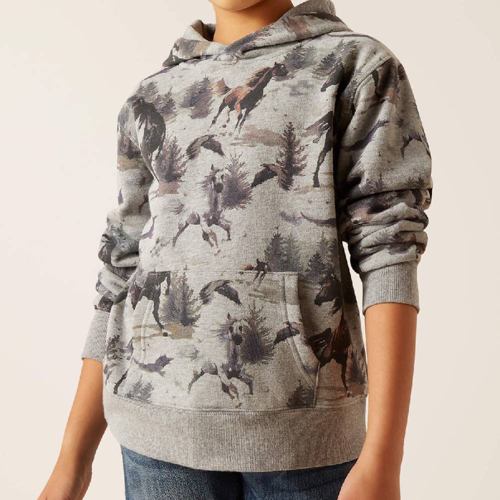 Horse hot sale print hoodies