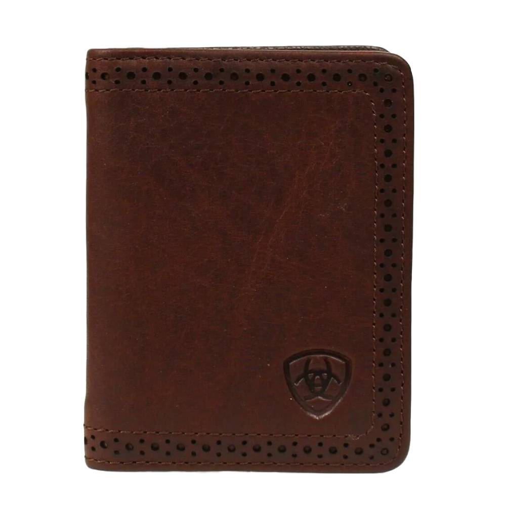 Ariat Premium Leather Solid Bi-Fold Wallet MEN - Accessories - Wallets & Money Clips M&F Western Products   
