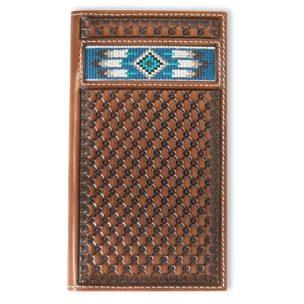 Ariat Southwest Inlay Rodeo Wallet MEN - Accessories - Wallets & Money Clips M&F Western Products   