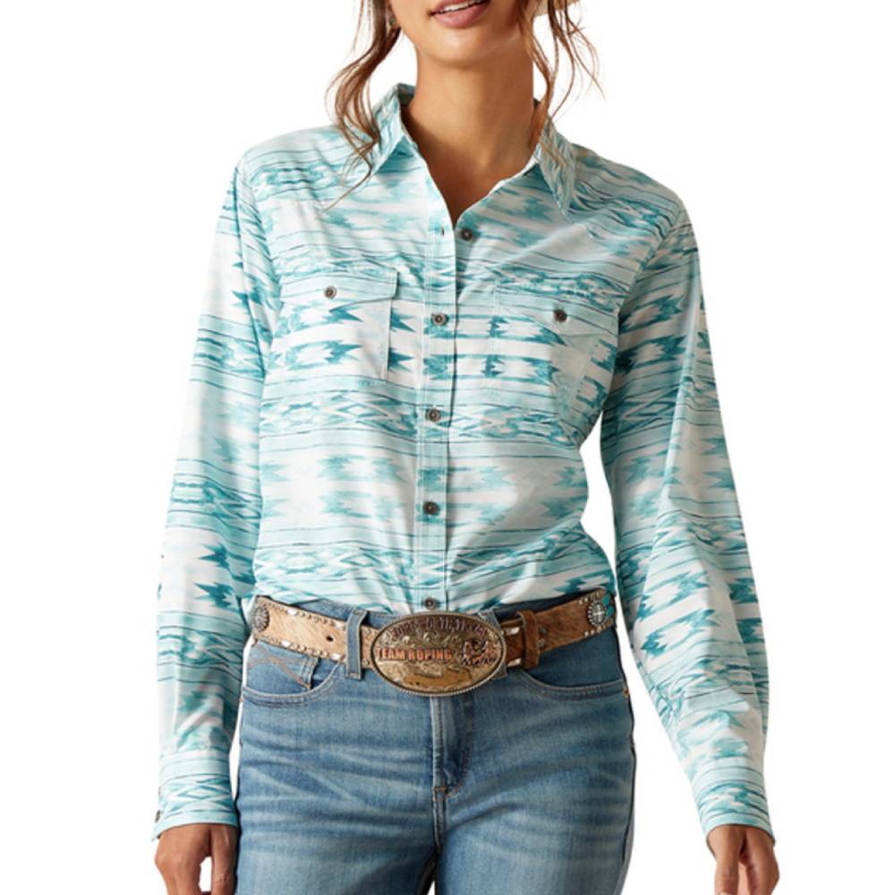 Ariat Women's Western VentTek Shirt WOMEN - Clothing - Tops - Long Sleeved Ariat Clothing   