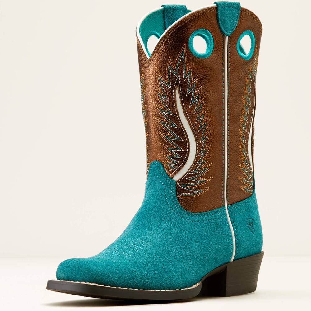 Ariat Youth Futurity Fort Worth Western Boots KIDS - Footwear - Boots Ariat Footwear   