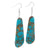 Arizona Turquoise Slab Earrings WOMEN - Accessories - Jewelry - Earrings Al Zuni   
