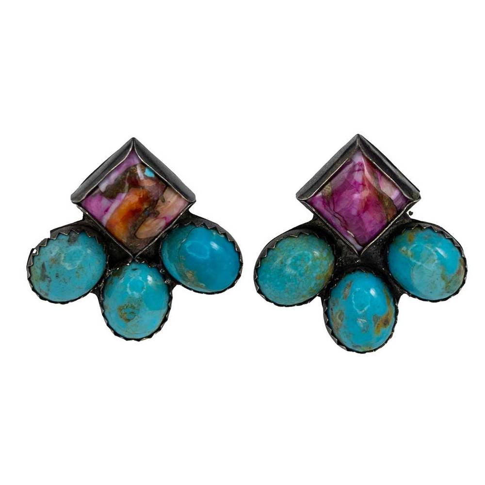 Axel Pink Dalhia Earrings WOMEN - Accessories - Jewelry - Earrings Horse Money Turquoise Co.   