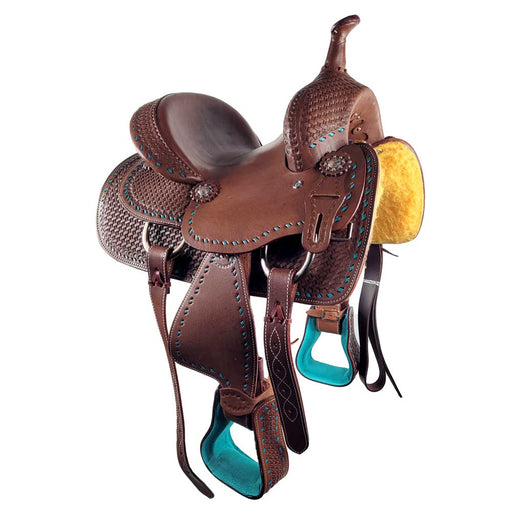 YOUTH BARREL SADDLE - Multiple Sizes Saddles - New MISC