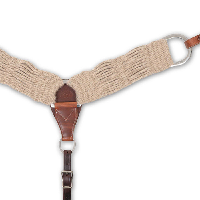 Martin Saddlery Natural Mohair Breast Collar