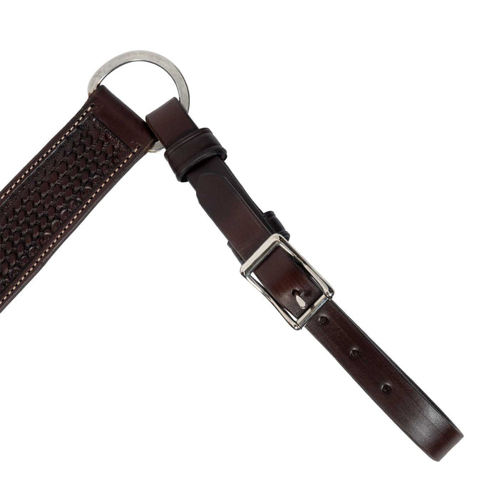 Teskey's 2" Basketweave Breast Collar w/Shell Border