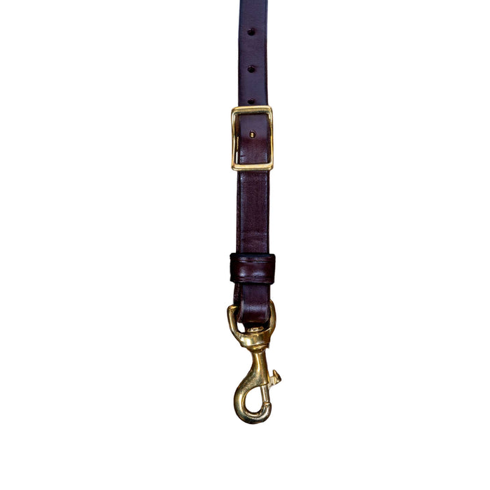 Teskey's Basket and Rose Tooled Breast Collar
