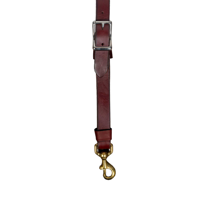 Teskey's 2" Chocolate Roughout Buckstitch Breast Collar