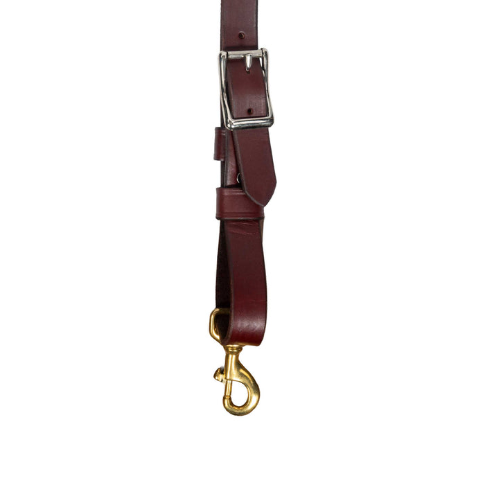 Teskey's 2" Chocolate Roughout Buckstitch Breast Collar
