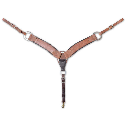 Martin Saddlery 2-3/4" Wrapped Harness Breast Collar Tack - Breast Collars Martin Saddlery