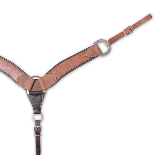 Martin Saddlery 2-3/4" Wrapped Harness Breast Collar Tack - Breast Collars Martin Saddlery