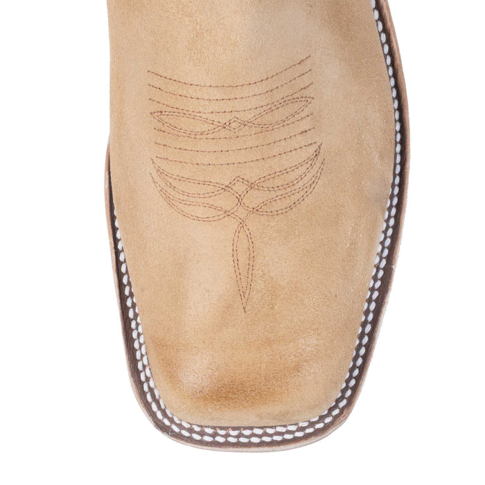 Anderson Bean Men's Square Toe Tan Crazyhorse Boot