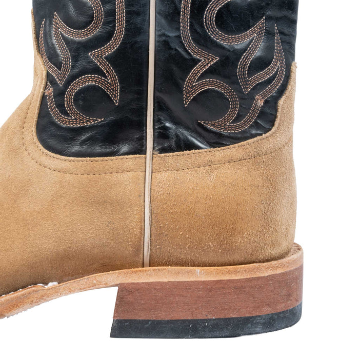 Anderson Bean Men's Square Toe Tan Crazyhorse Boot