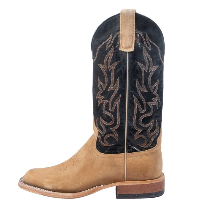 Anderson Bean Men's Square Toe Tan Crazyhorse Boot