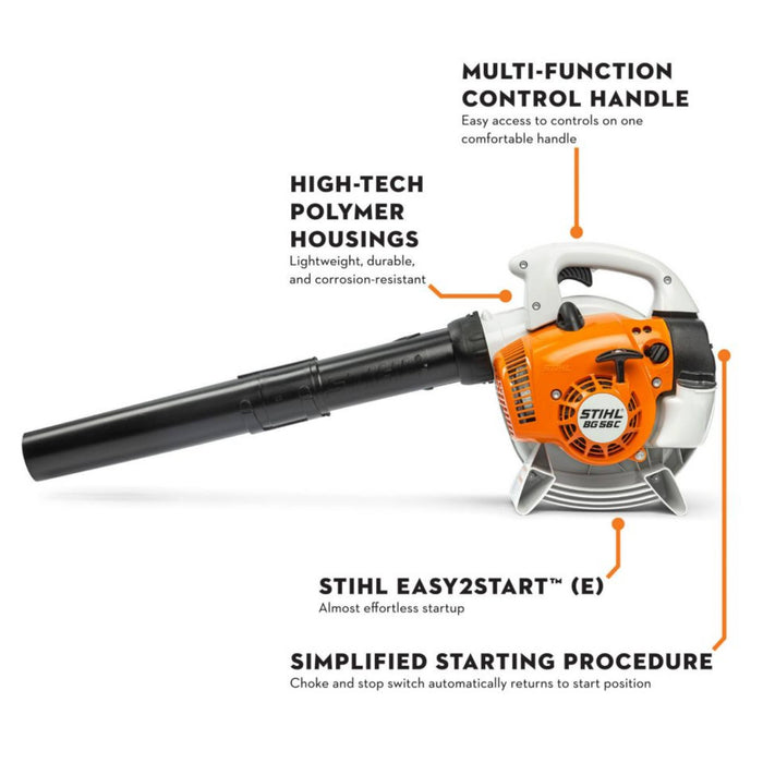 Stihl BG 56 Gasoline Blower Garden Supplies - Tools & Equipment Stihl Equipment