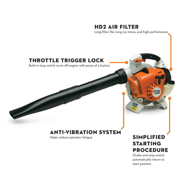 Stihl BG 86 Gasoline Blower Garden Supplies - Tools & Equipment Stihl Equipment