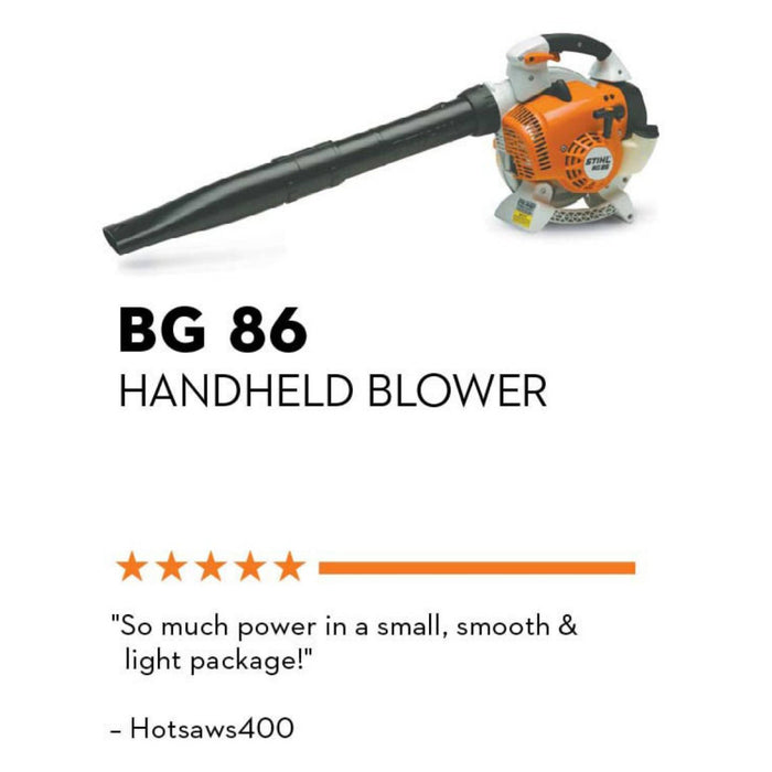 Stihl BG 86 C-E Gasoline Blower Garden Supplies - Tools & Equipment Stihl Equipment