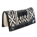 Best Ever Best in Show -White/Black Croc Tack - Saddle Pads Best Ever
